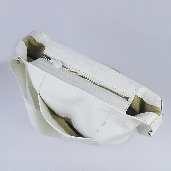 Knockoff Hermes Good News H Women Shoulder Bag White H2801 - Click Image to Close